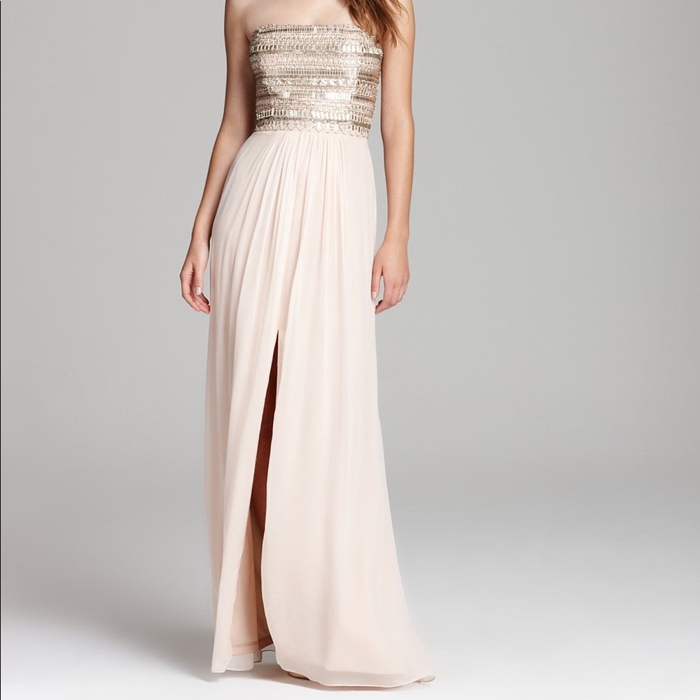 Aidan Mattox Beaded gown